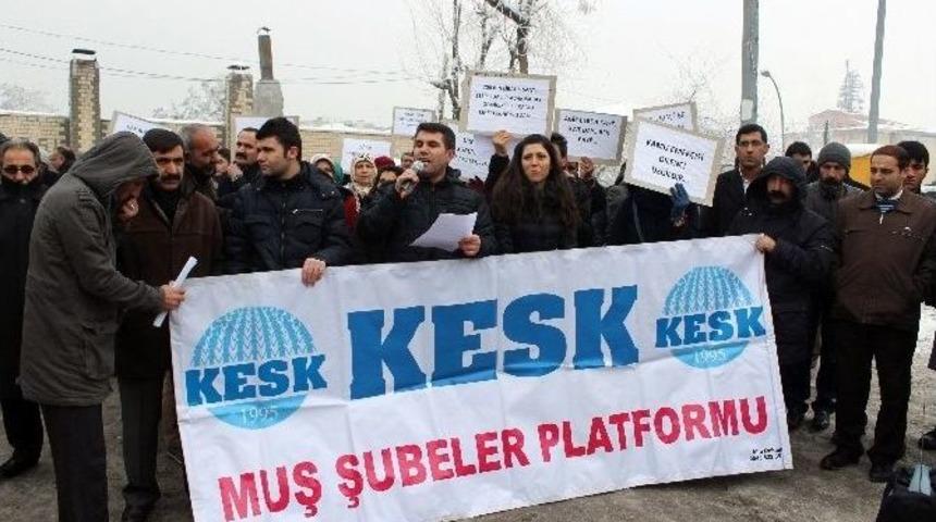 Kesk &Uuml;yeleri Bordro Yaktı