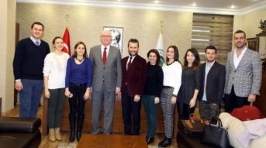 Gen&ccedil; Avukatlar Başkan Kurt&rsquo;u Ziyaret Etti