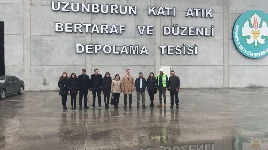 Manisa&rsquo;nın Katı Atık Bertaraf Tesisi &Ccedil;evre İllere &Ouml;rnek Oluyor