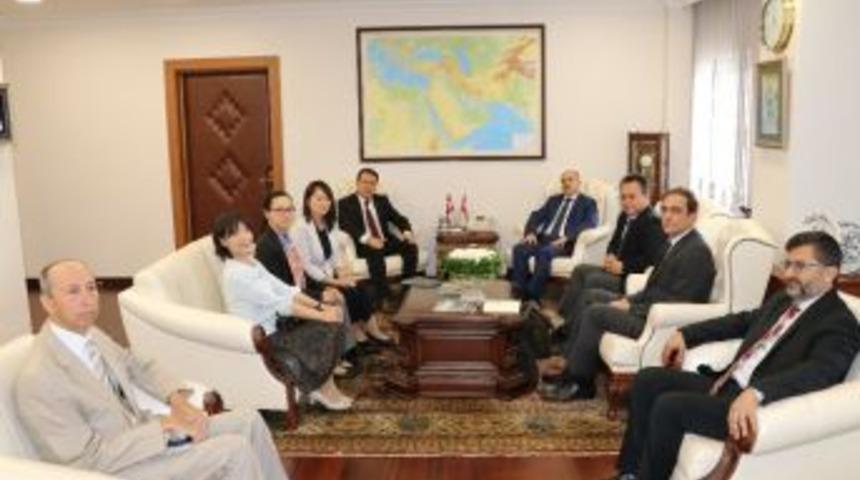 Japon Heyetten Vali Dağlı&rsquo;ya Ziyaret