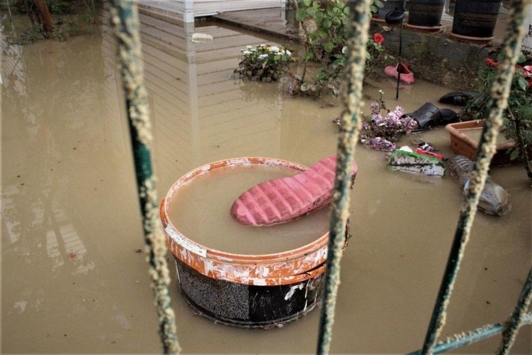 Tekirdağ&rsquo;da Yağışın Şiddeti G&uuml;n Ağarınca Ortaya &Ccedil;ıktı