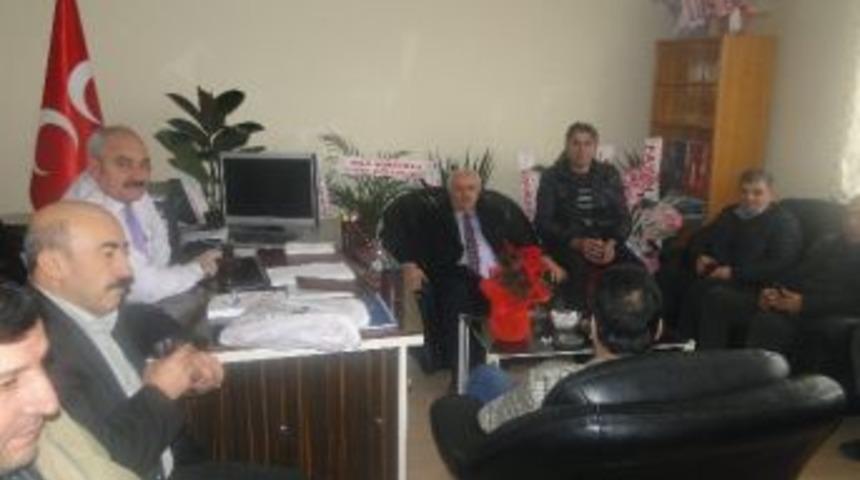 Chp’den Mhp’ye Hayırlı Olsun Ziyareti