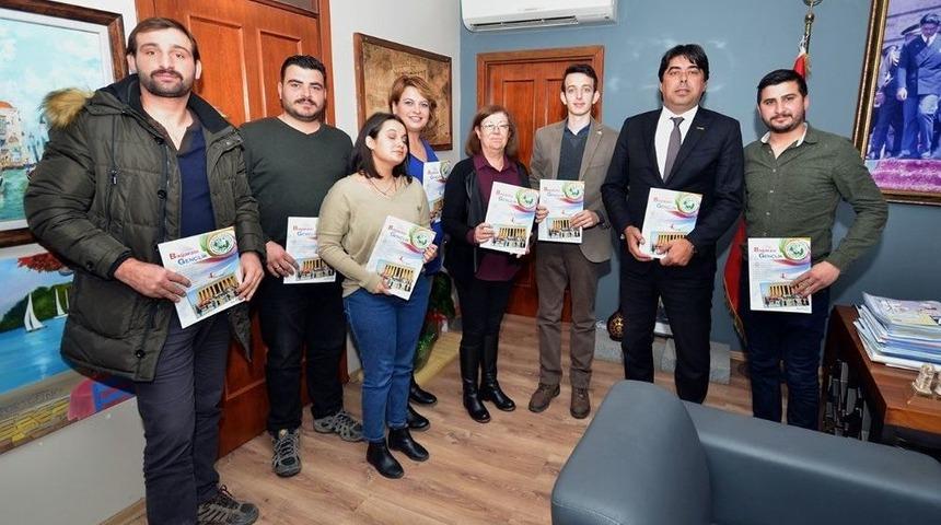 Bağarası Gen&ccedil;lik Derneğinden Başkan Demirağ&rsquo;a Ziyaret