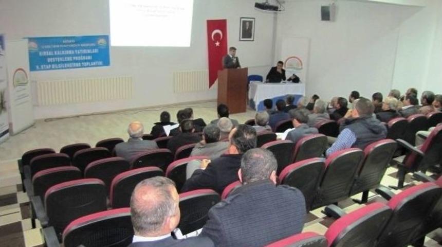 &Ccedil;ift&ccedil;ilere Kırsal Kalkınma Yatırımları Anlatıldı