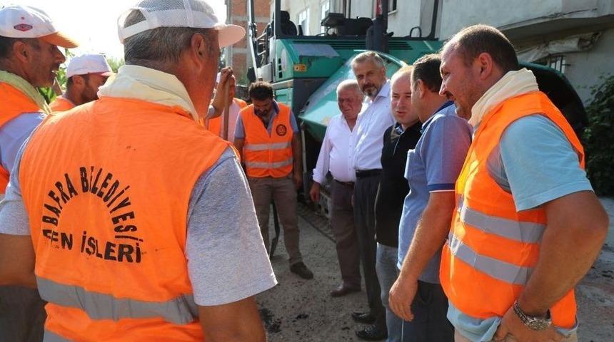Bafra&rsquo;daki Alparslan Mahallesi&rsquo;nde Asfalt Artık Sorun Değil
