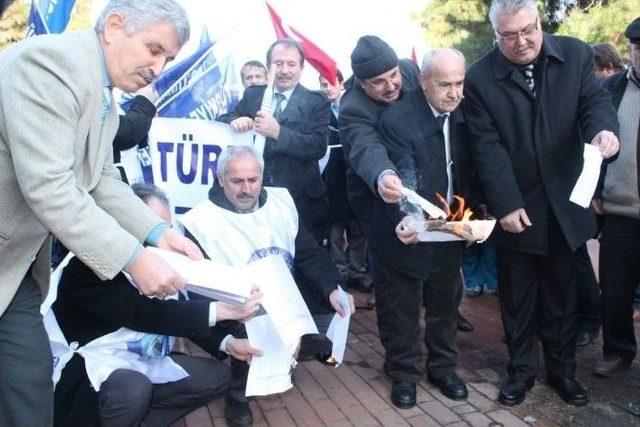 Türkiye Kamu-sen Tekirdağ Subesi’nden ’zam’ Protestosu