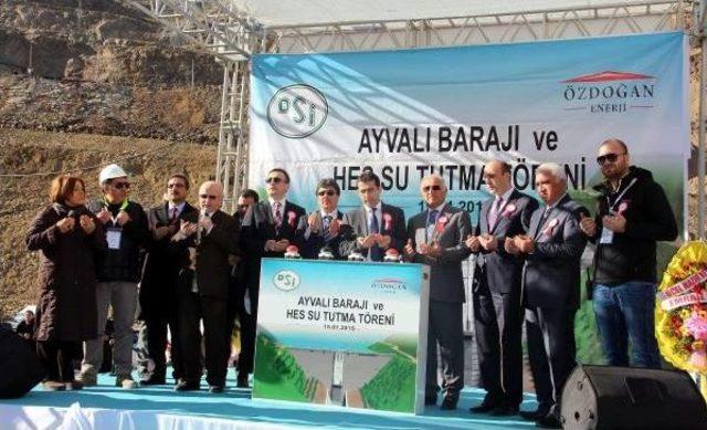 Ayvalı Barajı'nda Davul Ve Zurnalı Su Tutma Töreni