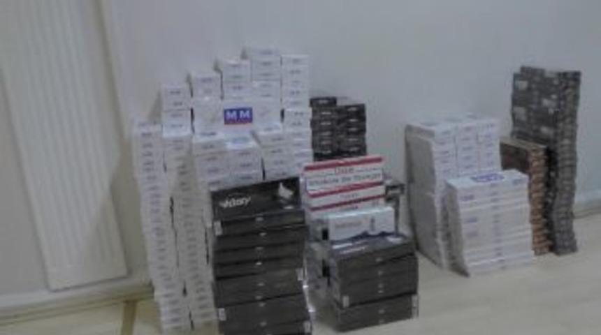 Edirne&rsquo;de 2 Bin 900 Paket Ka&ccedil;ak Sigara Ele Ge&ccedil;irildi