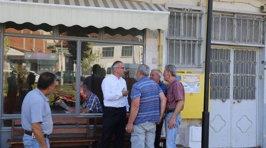 Başkan Yılmazer&rsquo;den Esnaf Ziyareti