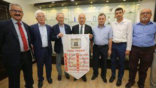 Sivaslılardan Başkan Yaşar’a Teşekkür Ziyareti