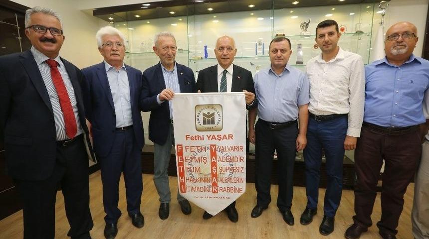 Sivaslılardan Başkan Yaşar’a Teşekkür Ziyareti
