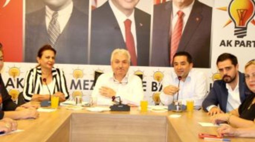 Ak Parti Akdeniz B&ouml;lge Koordinat&ouml;r&uuml; Ak Parti Mezitli&rsquo;yi Ziyaret Etti