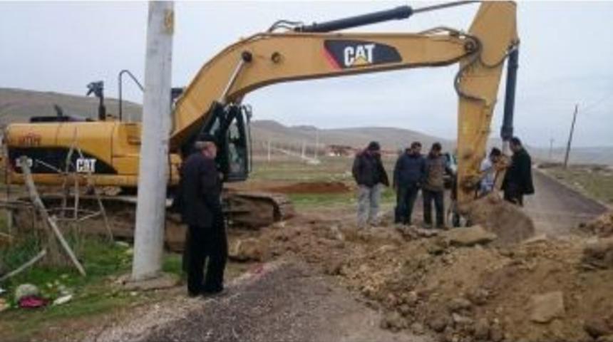 Şuhut&rsquo;ta İ&ccedil;me Suyu Terfi Hattı &Ccedil;alışmaları Devam Ediyor