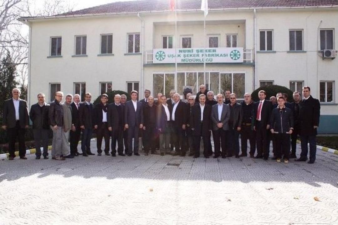 Osb&uuml;k Y&ouml;netimi Uşak&rsquo;ta Ziyaretlerde Bulundu