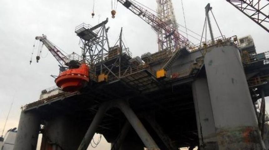 Dev petrol sondaj platformu aliağa'da s&ouml;k&uuml;lecek