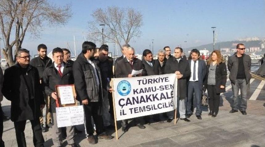 &Ouml;ğretmenler Bordro Yaktı