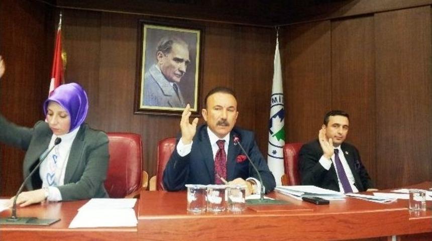 İzmit Belediye Meclis Toplantısı Yapıldı