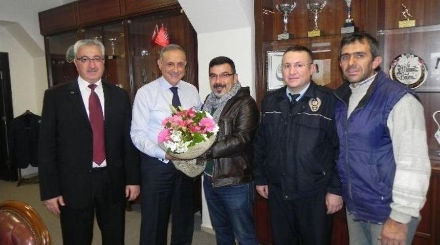 &Ouml;demiş Belediye Başkanı Badem&rsquo;e Ziyaret