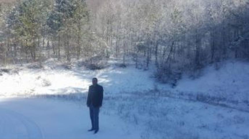 Akdağ&rsquo;da Kar Kalınlığı 15 Santimetreye Ulaştı