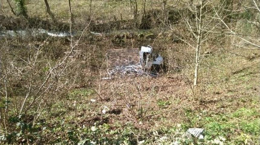 Cide’de Trafik Kazası: 1 Yaralı