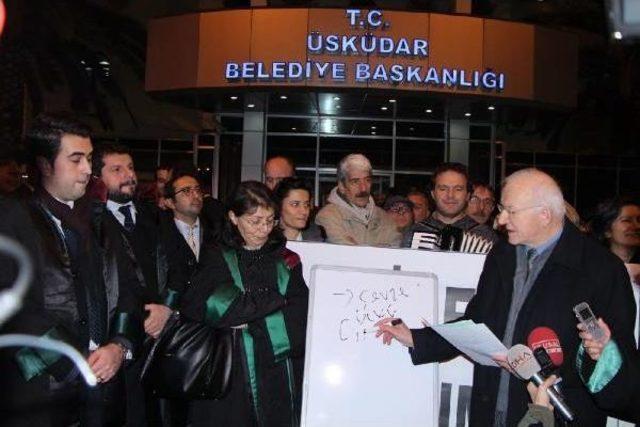 Prof. dr. ibrahim kaboğlu protesto amaçlı ders verdi