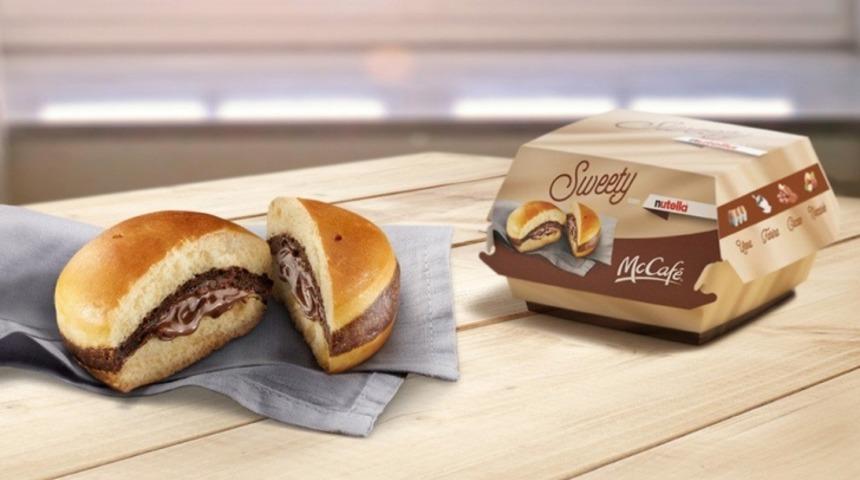 McDonald&rsquo;s, İtalya&rsquo;da Nutella Burger Satmaya Başladı!