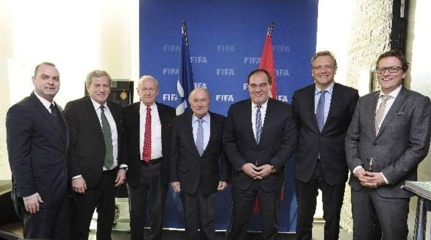 Demir&ouml;ren, Fıfa Başkanı Blatter İle Buluştu