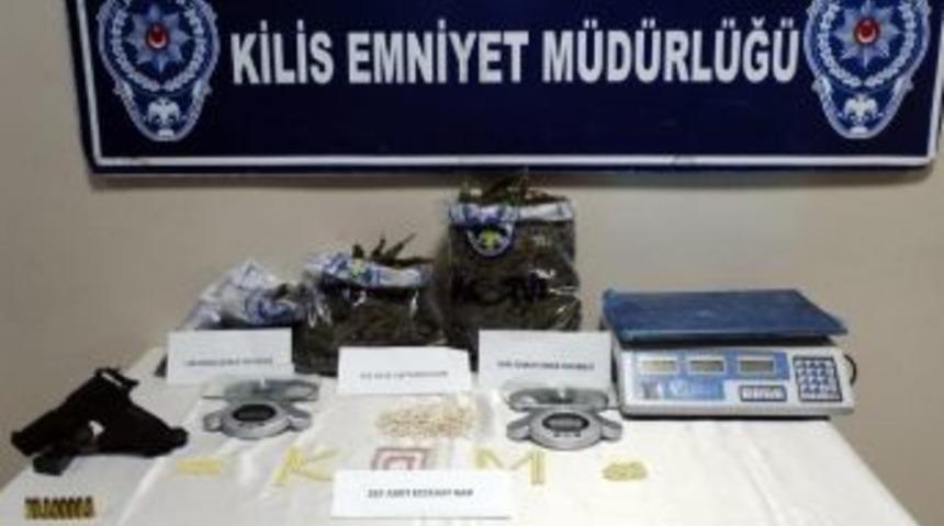 Kilis&rsquo;te Uyuşturucu Operasyonlarında 5 Kişi Tutuklandı