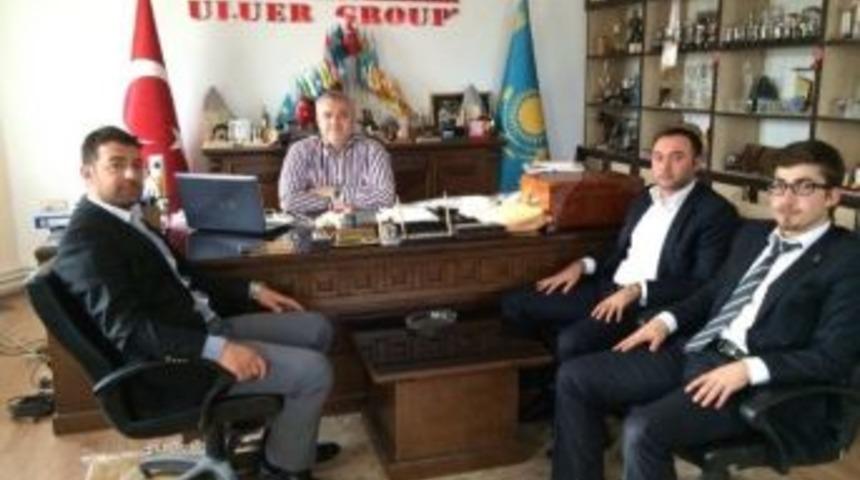 Gen&ccedil; Birlik Y&ouml;neticilerinden M&uuml;siad Başkanu Uluer&rsquo;e Ziyaret