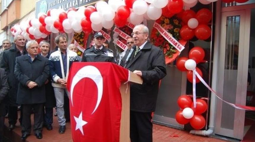 Tekirdağ B&uuml;y&uuml;kşehir&rsquo;in Malkara&rsquo;da Teski Hizmet Binası A&ccedil;ıldı