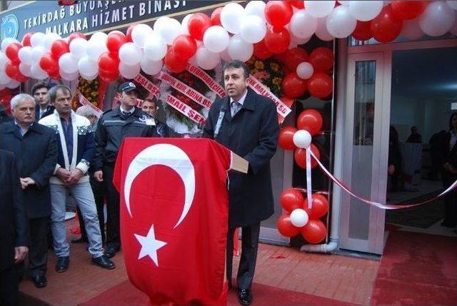 Tekirdağ Büyükşehir’in Malkara’da Teski Hizmet Binası Açıldı