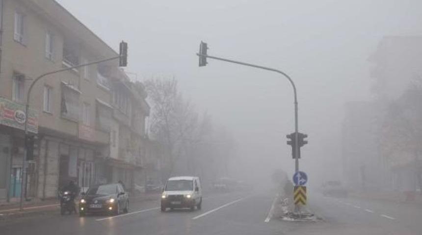 İslahiye'de Sis Etkili Oldu