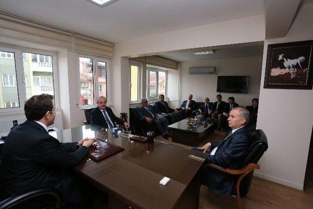 Denizli Protokol&uuml; Bekilli İl&ccedil;esini Ziyaret Etti 2
