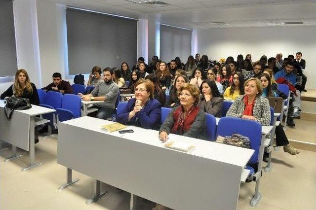 Pekdaş, İzmir &Uuml;niversitesi&rsquo;ne Konuk Oldu 2