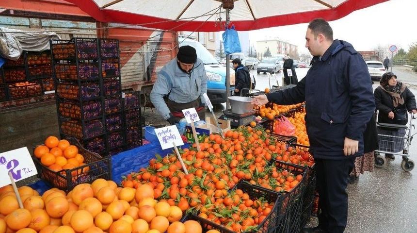 Zabıta Ekiplerinden Donmuş Sebze Meyve Kontrol&uuml;