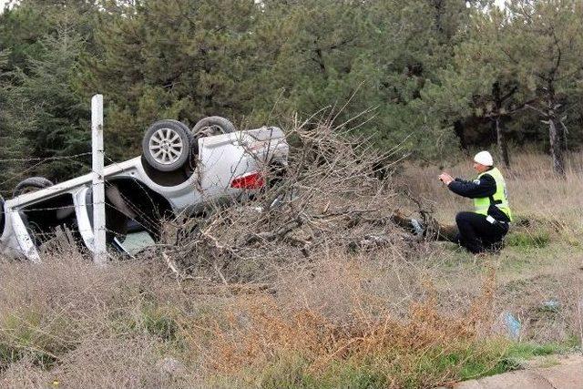 Otomobil Çimento Fabrikası Bahçesine Uçtu: 2’si Ağır 7 Yaralı