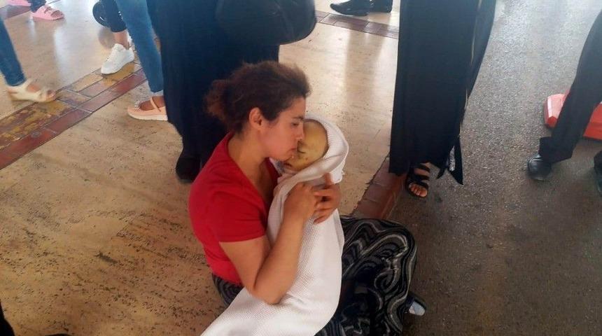 Hastane &Ouml;n&uuml;nde Y&uuml;rek Burkan G&ouml;r&uuml;nt&uuml;