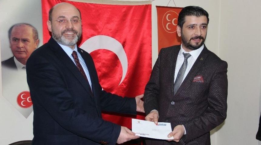 Mhp&rsquo;yi Ziyaret Eden Ak Parti K&uuml;tahya İl Başkanı &Ccedil;etinbaş: