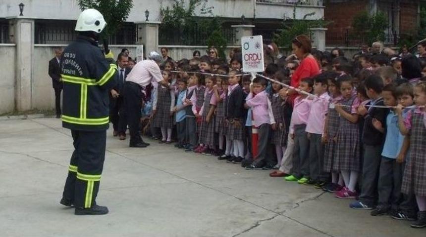 Okullara Yangın G&uuml;venlik Eğitimi