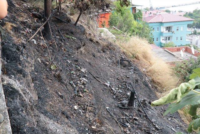 Mahalleyi Korkutan Yangın