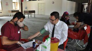 Kars Polisi Türk Kızılay’ına Kan Bağışında Bulundu