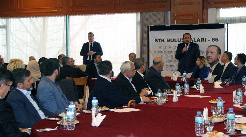 Ak Parti Stk Temsilcileri İle Buluştu