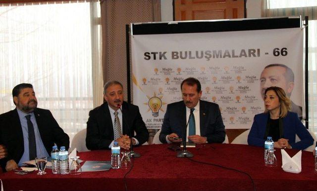 Ak Parti Stk Temsilcileri İle Buluştu