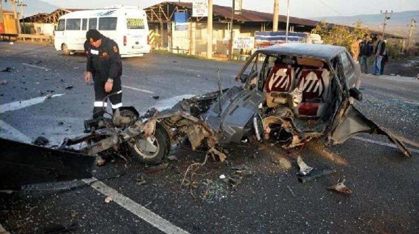 Turgutlu'da kaza: 4 yaralı
