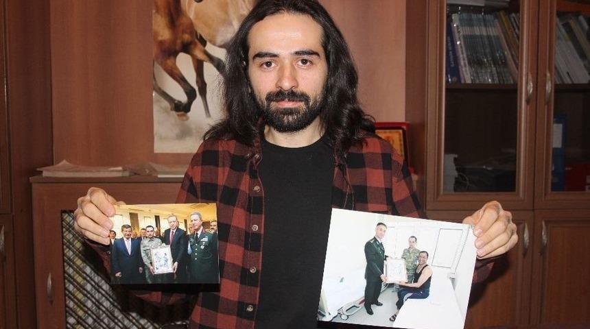 Ressam Dartar: "cumhurbaşkanımızın Odasında Yaptığım &Ccedil;alışmanın Sergilenmesi Bana Onur Verdi"