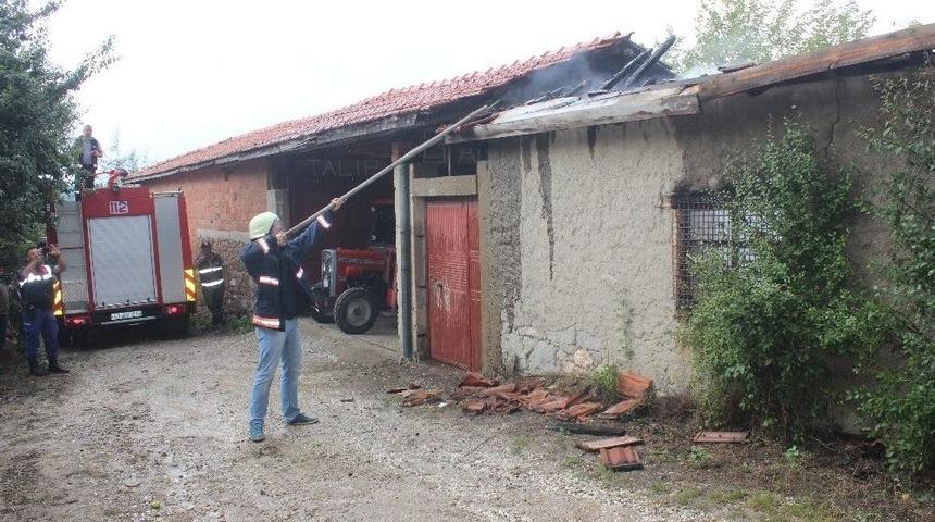 Tavşanlı&rsquo;da Yangın