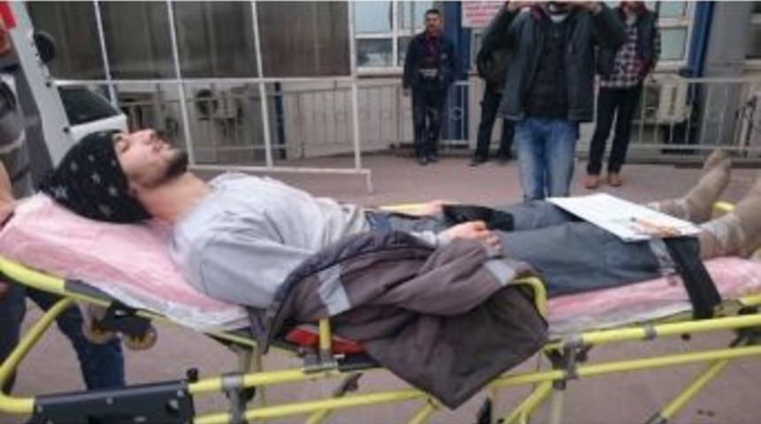 Geri D&ouml;n&uuml;ş&uuml;m Deposunda İş Kazası: 1 Yaralı