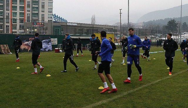 Karabükspor’da Gençlerbirliği Maçı Hazırlıklarına Başladı