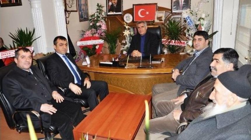 Birliklerden Ak Parti Yeşilyurt Ve Battalgazi İl&ccedil;e Başkanlarına Hayırlı Olsun Ziyareti
