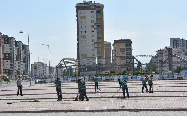 Kocasinan’da Temizlik İçin Tüm İmkanlar Seferber Edildi